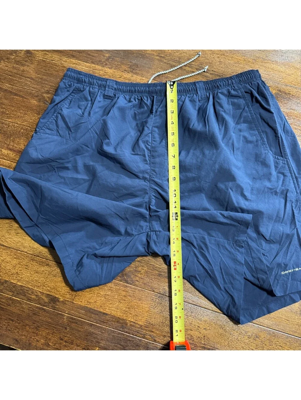 Columbia Mens PFG Swim Shorts XXL Navy Blue Omni-Shade Fishing Outdoor Nylon